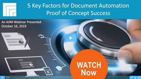 5 Key Factors for Successful PoC for Document Automation