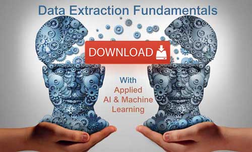 Data Extraction Fundamentals eBook with applied AI and Machine Learning