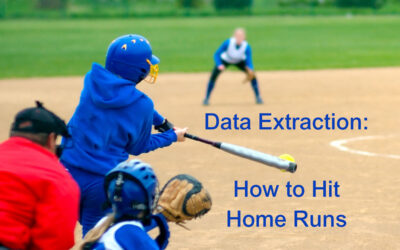 Data Extraction: How to Hit Home Runs