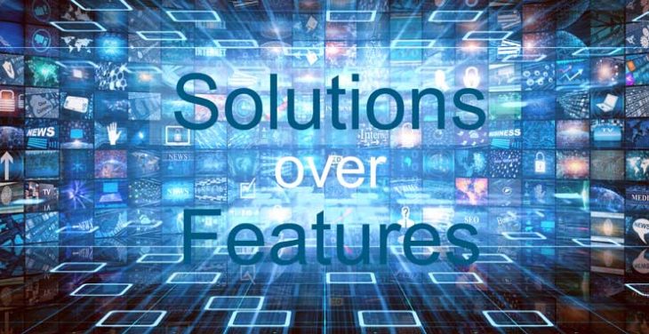 Think Solutions over Features in Document Capture