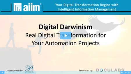Digital Darwinism Webinar with AIIM
