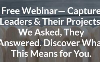 Advanced Capture Leaders Survey Results Webinar
