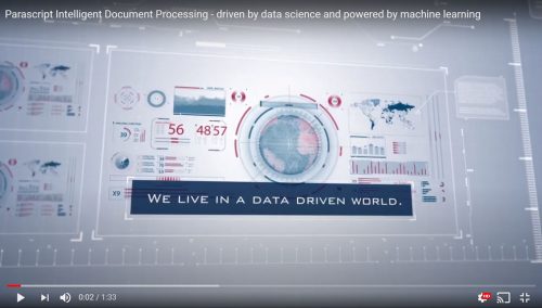 We Live in a Data-Driven World - Leverage Parascript for your Document Automation