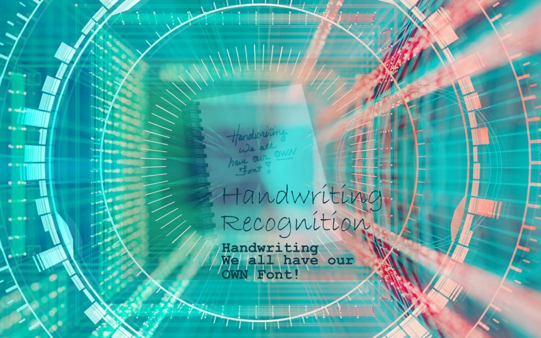 Handwriting Recognition: we all have our own font!