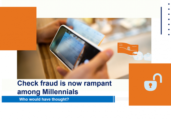 Check fraud is now rampant among Millennials