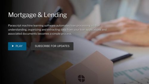 Parascript Mortgage and Lending Videos